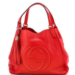 Gucci Soho Shoulder Bag Leather Medium #222497G15B